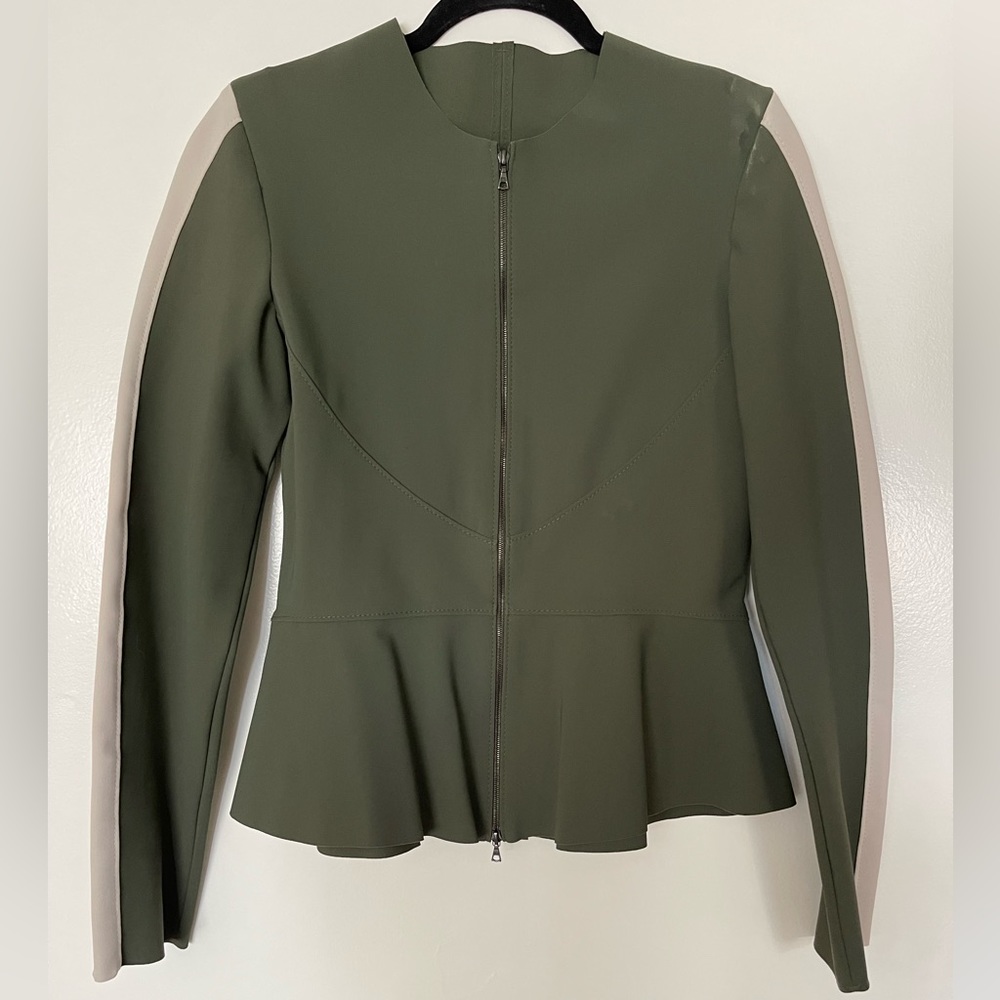 Two NWOT Maria Pinto scuba jackets